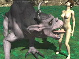 Tau monster sex on planet Oberon